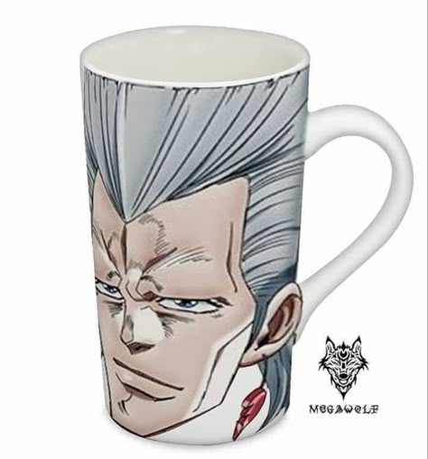 Polnareff Mug, Jjba Memes, Sun Power, Inside Joke, Jojo's Adventure, Joseph Joestar, Jojo's Bizarre Adventure Anime, Corner House, Jojo Anime