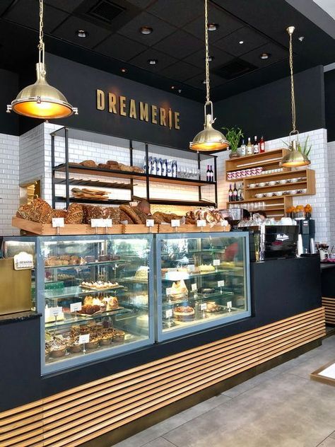 Bakery Restaurant Design, Coffee Shop Display, Food Shop Design, Bakery Interior Design, Drawing Room Decoration, Bakery Shop Interior, Coffee Shop Counter, Home Decor Western, Bakery Coffee Shop