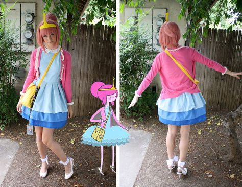 Princess Bubblegum Outfits, Princess Bubblegum Costumes, Princess Bubblegum Cosplay, Adventure Time Cosplay, Halloween Parejas, Diy Cosplay, Cosplay Tutorial, Princess Bubblegum, Cosplay Tips