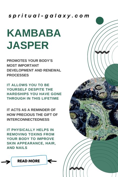 Kambaba Jasper Meaning: Healing Properties, Benefits & Uses Kambaba Jasper Crystal Meaning, Kambaba Jasper Meaning, Crystal Tips, Jasper Meaning, Amulets And Talismans, Crystals Meanings, Crystals For Healing, About Crystals, Kambaba Jasper