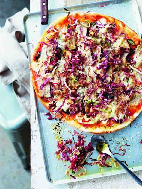 Garlic Confit, Onion Pizza, Balsamic Onions, Classic Pizza, Savory Tart, Flatbread Pizza, Travel Magazine, Food And Travel, Tart Recipes