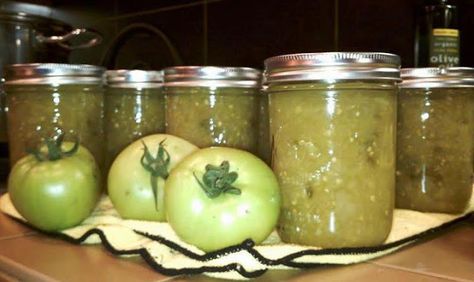 Canning Homemade!: Angela's Green Tomato and Jalapeno Relish Canning Green Tomatoes, Green Tomato Relish, Jalapeno Relish, Facebook Followers, Tomato Relish, Green Salsa, Home Canning, Meals In A Jar, Green Tomatoes