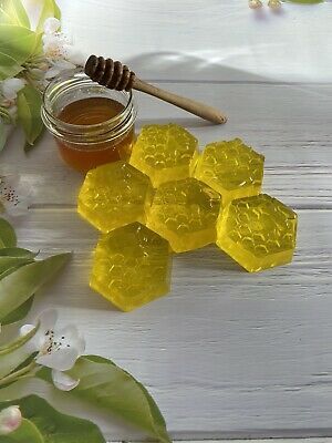 2Honey Glycerin Soaps With Real Honey 🍯 Vegan,Natural Ingredients ,Handmade | eBay Honey Soap Recipe, Soap Advertisement, Beeswax Melts, Beeswax Soap, Decoration Candles, Soap Liquid, Real Honey, Soap Ideas, Soap Recipe