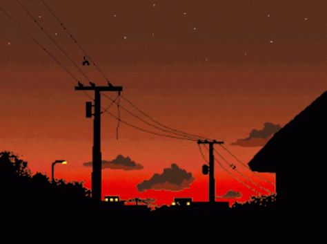 Sunset Pixel GIF - Sunset Pixel - Discover & Share GIFs Sunset Gif, Pixel City, Pixel Art Landscape, Piskel Art, Perfect Sunset, Pixel Art Background, Vaporwave Art, Pixel Animation, Arte 8 Bits