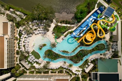 Orlando Water Park Resort | Orlando Marriott World Center Waterpark Riviera Maya Resorts, Luxury Resort Hotels, Orlando Hotel, Lazy River, Florida Resorts, Florida Hotels, Tropical Resort, Bonita Springs, Orlando Resorts