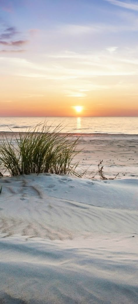 Sugar white sand and a beautiful sunset. I Love The Beach, Jolie Photo, Sand Dunes, Beach Scenes, Ocean Beach, Beautiful Sunset, Ocean Waves, Beach Life, Beautiful Beaches