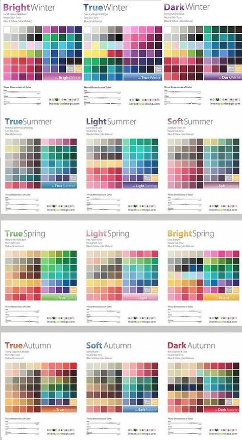 Soft Summer Colors, Clear Winter, Summer Color Palette, Seasonal Color Analysis, Color Me Beautiful, Bright Spring, Light Spring, Color Analysis, Soft Summer