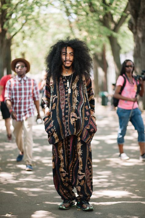 Afro Punk Outfits, Afropunk Festival, Hippy Fashion, Black Hippy, Afro Punk Fashion, Moda Hippie, Afrocentric Fashion, Boho Inspo, Punk Rock Outfits