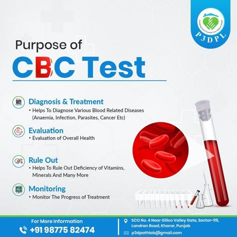 CBC Test Cbc Test, Test Posters, Healthcare Ads, Doctor Medicine, Iso 9001 2015, Pathology Lab, Medical Posters, Diagnostic Imaging, Mri Scan