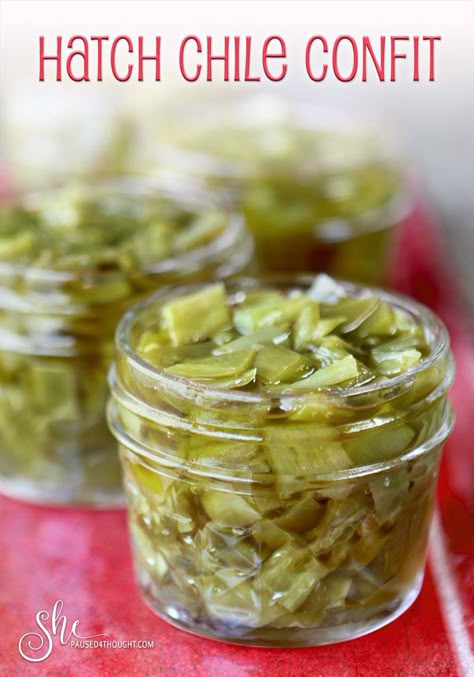 Hatch Pepper Jelly Recipe, Pickled Hatch Peppers, Chili Canning Recipe, Recipes Peppers, Hatch Green Chili Recipe, Hatch Chilies, Canning Guide, Hatch Chili Recipes, Pickled Recipes