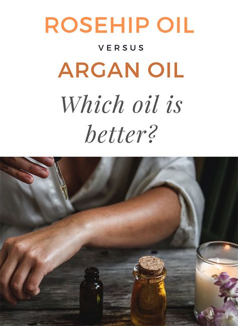 Wondering whether you should use rosehip oil or argan oil? Learn about their similarities and differences and decide which one is the right one for you. Argan Oil Uses, Face Oil Diy, Nuxe Oil, Argan Oil Face, Argan Oil Benefits, Argon Oil, Oil Benefits, Diy Skincare, Skin Benefits