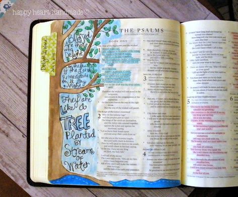 Church Kids Activities, Psalm Bible Journaling, Art For Journaling, Bible Journaling Psalms, Psalms Bible Journaling, Bible Garden, He Walks With Me, Spiritual Journaling, Bible Journaling Pages