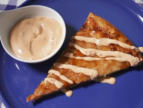 Calabrian Pizza, Aioli Mayo, Pizza Variations, Food Network The Kitchen, Gourmet Pizza Recipes, Pizza Ranch, Pizza Sauces, Jeff Mauro, The Kitchen Food Network