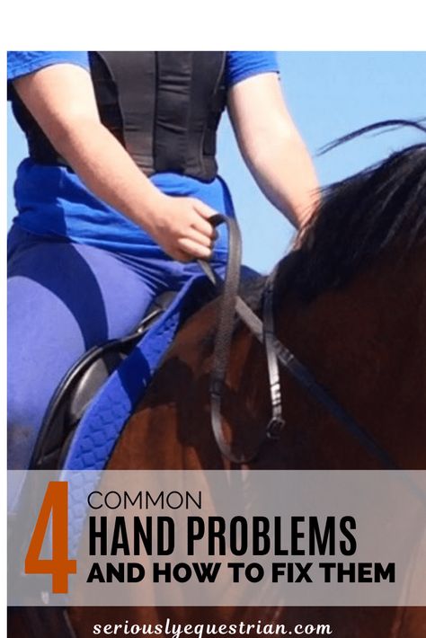 Rider Biomechanics, Hand Problems, Dressage Exercises, Horse Training Exercises, Horseback Riding Tips, Horseback Riding Lessons, Horse Lessons, Dressage Training, Riding Tips