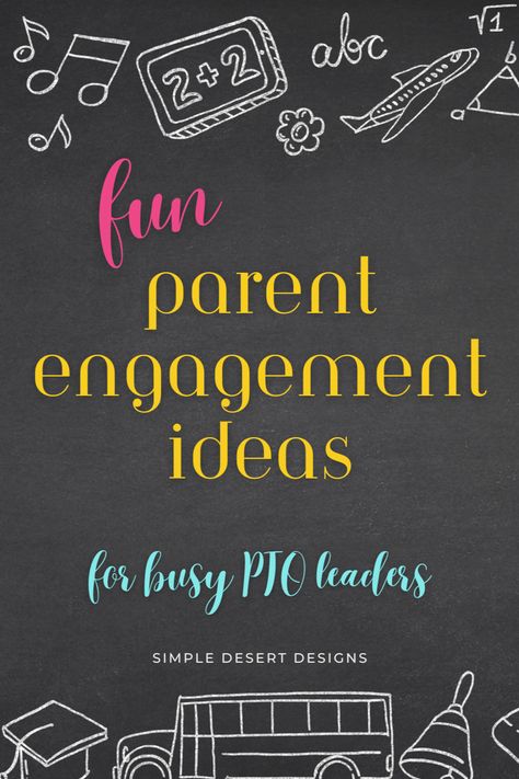 Parent Engagement Activities Preschool, Parent Engagement Ideas Daycare, Parent Involvement Ideas Daycare, Parent Teacher Fellowship, Parent Council Fundraising Ideas, Parental Engagement Ideas, Activities For Parents At School, Pta Events Activities, Pta Activity Ideas