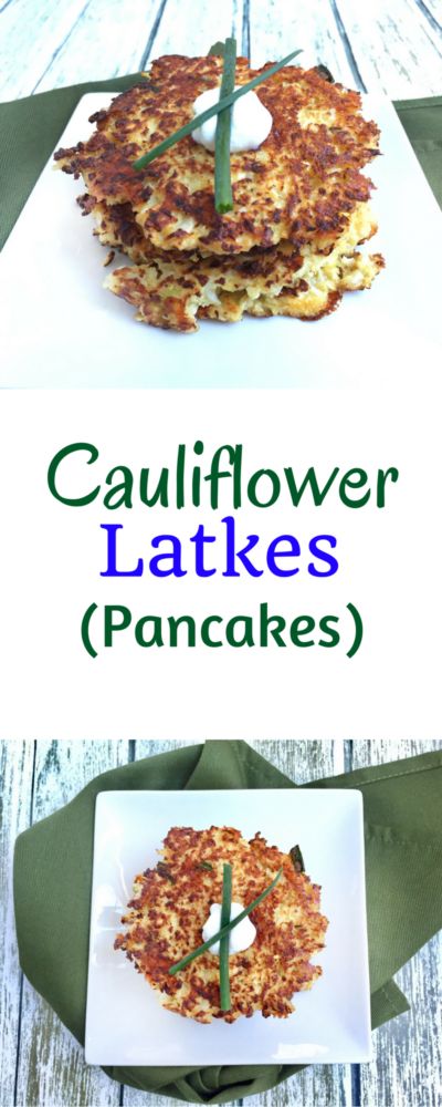 Cauliflower Latkes (Pancakes) Cauliflower Latkes, Cauliflower Pancakes, Cauliflower Casserole Recipes, Breakfast Favorites, Riced Cauliflower, Low Carb Side Dishes, Healthy Sides, Simply Delicious, Food Board