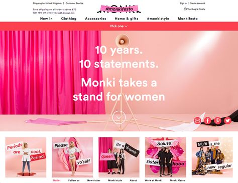 Campaign created for Swedish fashion brand Monki’s 10th anniversary celebrating… Fashion Brand Anniversary Campaign, Anniversary Campaign Design, Brand Birthday Campaign, Brand Anniversary Campaign, Brand Anniversary, Anniversary Campaign, Fashion Old Money, Money Clothing, Edgy Woman