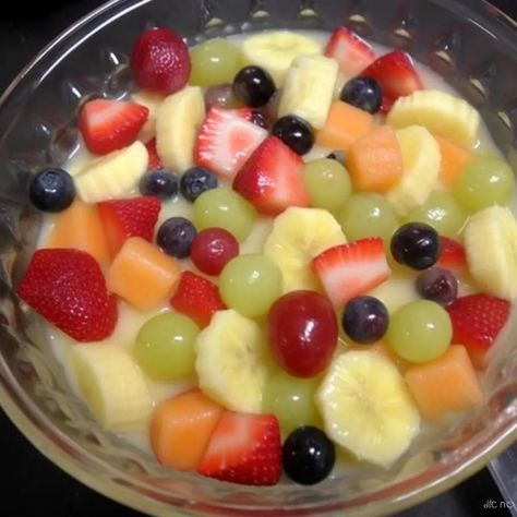 Fruit Salad to Die For – Kyocook Fruit Salad To Die For Recipe, Fruit Salad To Die For, Frozen Fruit Salads, Jello Fruit Salads, Fruit Salad With Pudding, Easy Fruit Salad Recipes, Layered Salad Recipes, Dressing For Fruit Salad, Bowl Of Fruit