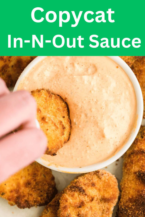 In-N-Out Sauce is iconic for slathering on burgers and dipping fries! Now, you can recreate the magic at home with this perfect copycat recipe for the famous sauce! In And Out Burger Sauce, Copycat In And Out Sauce, In And Out Sauce, In N Out Sauce, Mcdonalds Copycat Recipes, In And Out Burger, In N Out Burger, Homemade Pantry, In N Out