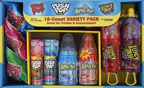 Push Pop Candy, Raspberry Punch, Halloween Lollipop, Blue Punch, Individually Wrapped Candy, Summer Candy, Popular Candy, Baby Pop, Push Pop