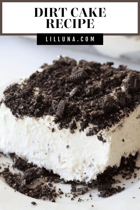 This deliciously addicting dirt cake recipe preps in minutes for a cool, creamy, family-favorite treat perfect for Oreo lovers! #dirtcake #dirtcakerecipe #cake #dessert #oreo #summerdessert Cream Cheese And Cool Whip, Dirt Cake Recipe, Oreo Dirt Cake, Dirt Cake Recipes, Oreo Dirt, Dirt Cake, Cake Layers, Best Dinner Recipes, Cake With Cream Cheese