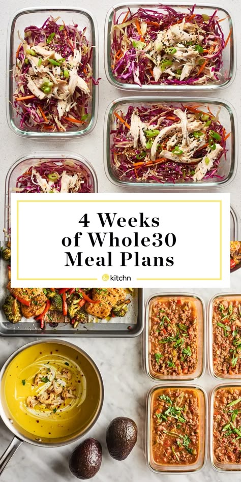 4 Week Meal Plan Clean Eating, Whole 30 Meal Plan For Beginners, Clean Meal Plans For The Week, Whole 30 Meal Prep For The Week, Budget Whole 30 Meals, Whole 30 Weekly Meal Plan, Easy Whole 30 Meal Plan, Meal Prep Whole 30, Whole 30 Meal Prep