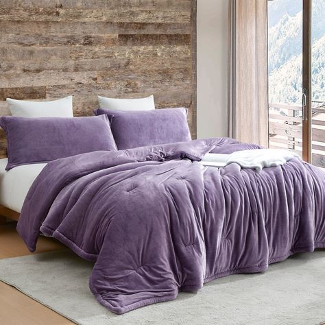 Baby Bird - Coma Inducer® Oversized Comforter Set - Orchid Petal - On Sale - Bed Bath & Beyond - 29551123 Purple Panther, Purple Bedspread, Purple Cottage, Sewing Tattoos, Chicago Living, Simple Bed Designs, Oversized Comforter, Lavender Room, Linen Comforter