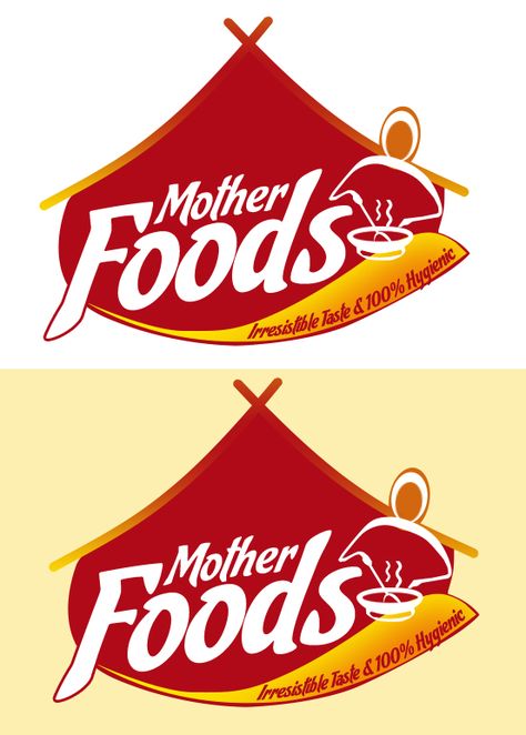 Mother Foods logo for a restaurant and catering company Logo Kuliner Design, Catering Logo Ideas, Catering Logo Design, Catering Services Logo, Catering Business Logo, Catering Company Logo, Cooking Logo, Ayam Bakar, Catering Companies