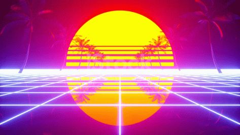 Sunset Retro Retro GIF - Sunset Retro Retro Synthwave - Discover & Share GIFs Orange Vaporwave Aesthetic, Synthwave Gif, Vaporwave Gif, Sunset Gif, Waving Gif, Retro Synthwave, Neon City, Live Backgrounds, Perfect Sunset