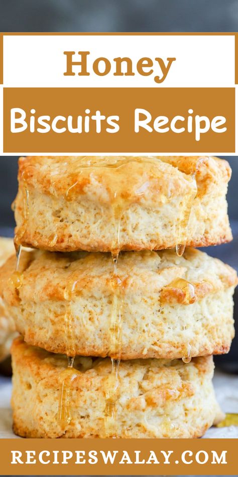 This Honey Biscuits Recipe elevates the classic treat with a sweet twist, infusing the light, flaky layers with the natural goodness of honey. 
#Honey #Biscuits #Recipe Honey Buttermilk Biscuits, Honey Biscuits Recipe, Honey Biscuit Recipe, Honey Biscuit, Honey Biscuits, Popular Side Dishes, Biscuits Recipe, Paneer Recipes, Biryani Recipe