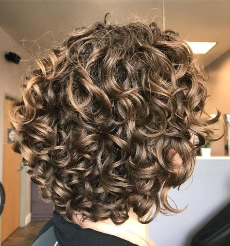 Dark Blonde Short Curly Hairstyle Kręcony Bob, Bronde Hair, Curly Hair Photos, Wavy Hairstyles, Haircuts For Curly Hair, Short Wavy Hair, Short Wavy, Curly Bob Hairstyles, Dark Blonde