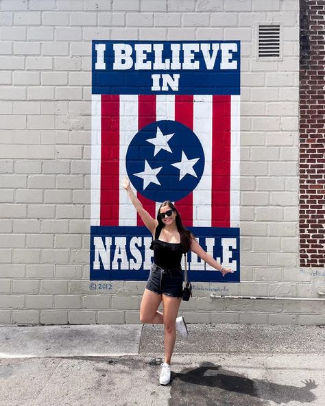 June 2022 Instagram Roundup I Believe in Nashville Mural - Bowtiful Life Platform Chucks, I Believe In Nashville, Nashville Murals, Shorts And Converse, Strap Bodysuit, Scottsdale Bachelorette, Cocktail Night, Outdoor Voices, Charles Keith