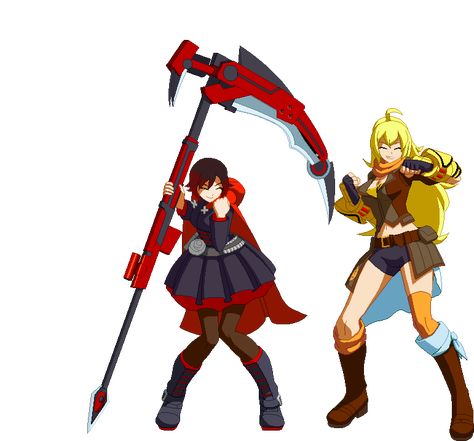 Ruby And Yang, Rwby Gif, Rwby Wallpaper, Rwby Yang, Rwby Funny, Pfp Gif, Rwby Volume, Rwby Memes, Gif Wallpaper