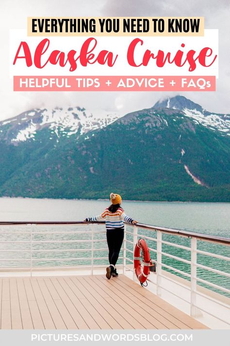 Packing For Alaska, Alaska Cruise Packing List, Alaska Itinerary, Usa Vacations, Alaska Cruise Packing, Alaskan Cruise Outfits, Alaska Cruise Outfits, Alaska Cruise Tips, Alaska Cruises