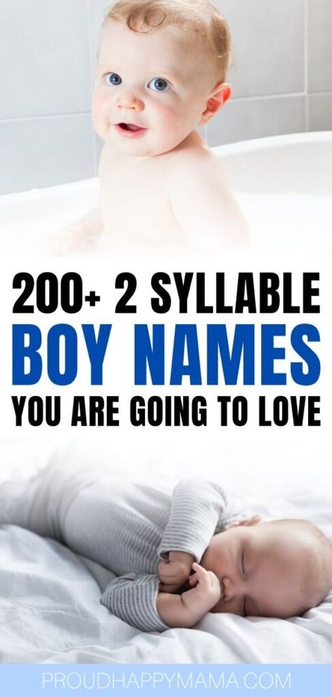 1 Syllable Boy Names, Three Syllable Boy Names, 2 Syllable Boy Names, Two Syllable Boy Names, Country Baby Boy Names, Short Baby Boy Names, Earthy Boy Names, One Syllable Boy Names, Southern Boy Names