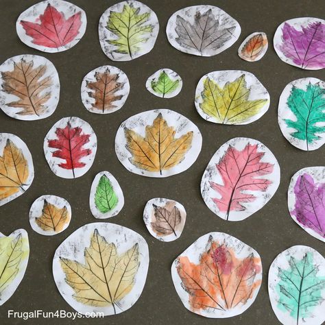 Fall Leaf Art, Fall Leaf Art Projects, Cloud Painting Acrylic, Leave Print, Art Painting Modern, Black Crayon, Leaf Projects, Autumn Leaves Art, Watercolor Leaf