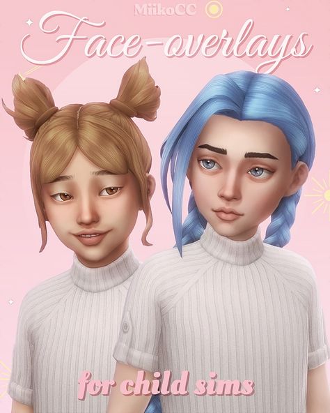 Face-overlays for children and toddlers | Miiko on Patreon Sims 4 Nose Overlays Maxis Match, Sims 4 Cc Childs Hair Patreon, Sims 4 Cc Kids Face Details, Sims 4 Kids Skin Overlay, Sims 4 Cc Skin Overlays Patreon, Sims 4 Child Eyelashes, Sims 4 Child Skin Overlay, Child Skin Sims 4, Sims 4 Cc Kids Skin Details