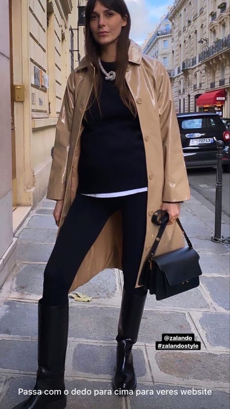 Parisian Style Pregnant, Paris Maternity Style, Leia Sfez Pregnant Style, Pregnant Street Style Winter, French Pregnancy Style, French Maternity Style, Preg Outfits, Pregnant Street Style, Leia Sfez