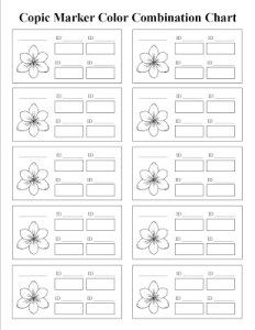 copic coloring practice sheets Copic Color Chart, Coloring Practice, Kristina Werner, Copic Markers Tutorial, Scrapbook Printables Free, Copic Pens, Sandy Allnock, Spectrum Noir Markers, Copic Art