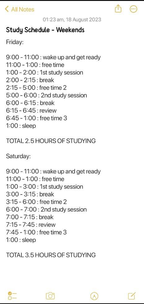 School Study Schedule Time Management, Time Table For University Student, How To Study On Weekends, Study Schedule For Lazy People, Study Schedule For Weekend, How To Study During Holidays, How To Organize Your Study Table, How To Schedule Study Time, Study Weekend Routine