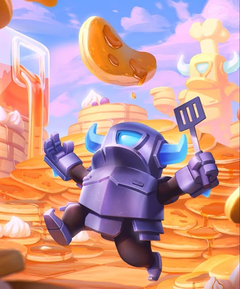 Clash Of Royale, Mini Pekka Clash Royale, Mini Peka, Clash Royale Art, Clash Royale Fanart, Mini Pekka, Clash Royale Memes, Clash Royale Personajes, Clash Royale Wallpaper