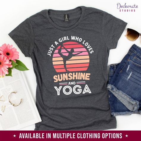 Fitness Sweatshirt, Women Tshirt Design, Yoga Lover Gift, Funny Yoga, Yoga Tees, Trendy Shirt Designs, Yoga Mom, Yoga Shirt, Yoga Clothing