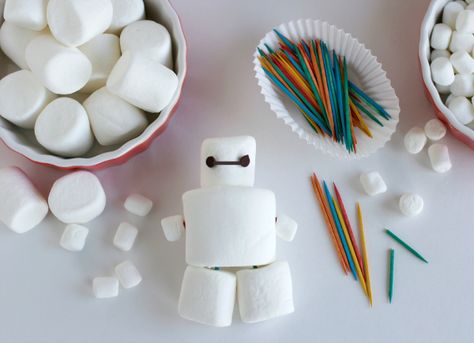 Baymax Birthday Party, 6 Birthday Party Ideas, Baymax Party, Baymax Birthday, Lunch Food Ideas, 11th Birthday Party Ideas, Big Hero 6 Birthday, Birthday Party Night, Big Hero 6 Party