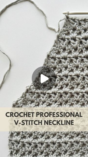 Jeļena Ņemčenko on Instagram: "Professional Crochet V-stitch neckline for your garment 😀

‼️Full Tutorial for Decreasing find under the link in my bio @themailodesign category - Crochet Blog

🧤Find the Support Glove under the link in my bio @themailodesign or send me a direct message, and I will send you the link 🧤

Happy Crocheting, Love You All, 
Lena ♥️" Crochet Blog, V Stitch, Crochet Stitches Tutorial, Cheat Sheet, How To Crochet, V Neckline, Love You All, Crochet Stitches, Hobbies