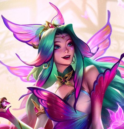 Seraphine Fanart, Seraphine Lol, Seraphine League Of Legends, League Of Legends Splash Art, Portrait Art Inspiration, League Icons, Aesthetic For Instagram, Anime Mc, Wallpaper Lol