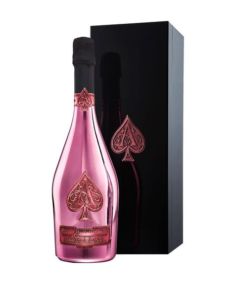 Armand de Brignac Rosé | ReserveBar Armand De Brignac, Best Sparkling Wine, Alcohol Shop, Best Roses, Pinot Noir Wine, Champagne Gift, Gold Bottles, Rose Champagne, Ace Of Spades