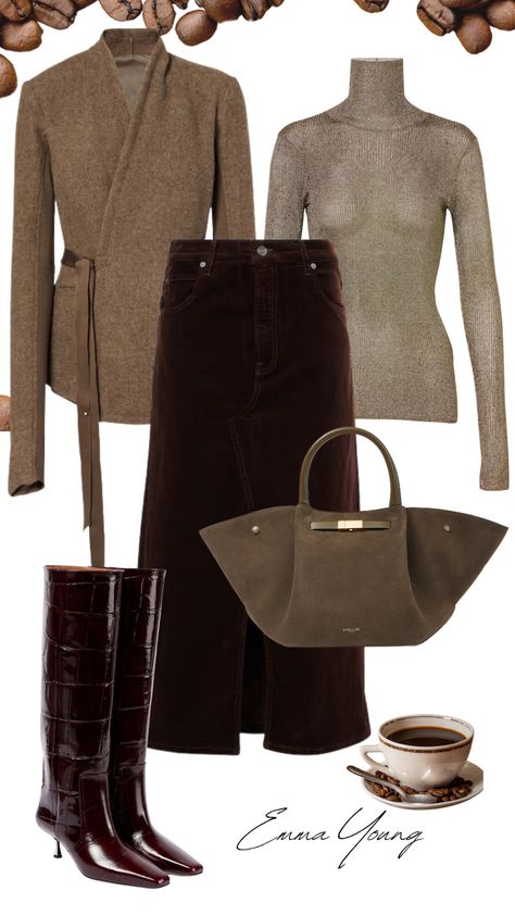 Tap to shop the look! 🤎✨️
#autumnfashion #autumnoutfit #chocolatebrown #suede #autumnaesthetic #outfitinspo #ootd #outfitoftheday Brown Tunic Outfit, Suede Maxi Skirt Outfit, Chocolate Brown Skirt Outfit, Brown Skirt Outfit, Suede Skirt Outfit, Sweet Disposition, Tunic Outfit, Brown Suede Skirt, Brown Tunic