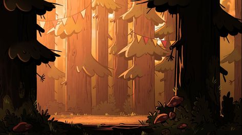 Bg Design, Gravity Falls Art, Fall Background, Production Design, 캐릭터 드로잉, Cartoon Background, Fantasy Art Landscapes, Animation Background, Environment Concept Art