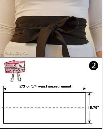 Kimono Belt Diy, Diy Obi Belt Pattern, Pola Obi Belt, Dress Belt Ideas, Obi Belt Diy, Obi Belt Pattern, Obi Pattern, Diy Belt For Dresses, Diy Clothes Patterns