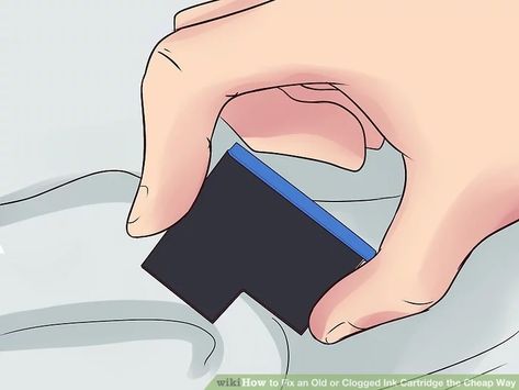 3 Ways to Fix an Old or Clogged Ink Cartridge the Cheap Way Dummies Book, Computer Projects, Printer Cartridge, Printer Driver, Computer Knowledge, Printer Ink Cartridges, Old Newspaper, Diy Crafts Hacks, Ink Refill